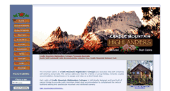 Desktop Screenshot of cradlehighlander.com.au